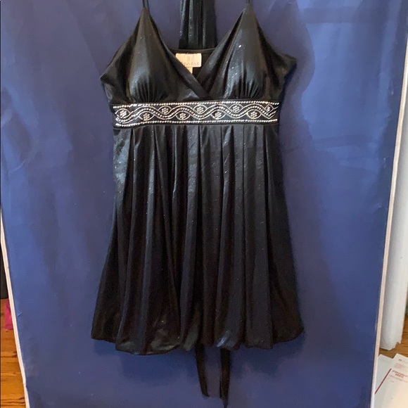 Black sparkle party dress - Picture 2 of 7